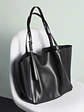 Bolso Tote de Cuero · Formato Amplio - Miniatura 2