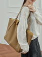 Bolso Tote de Cuero · Formato Amplio - Miniatura 24