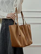 Bolso Tote de Cuero · Formato Amplio - Miniatura 18
