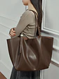 Bolso Tote de Cuero · Formato Amplio - Miniatura 10