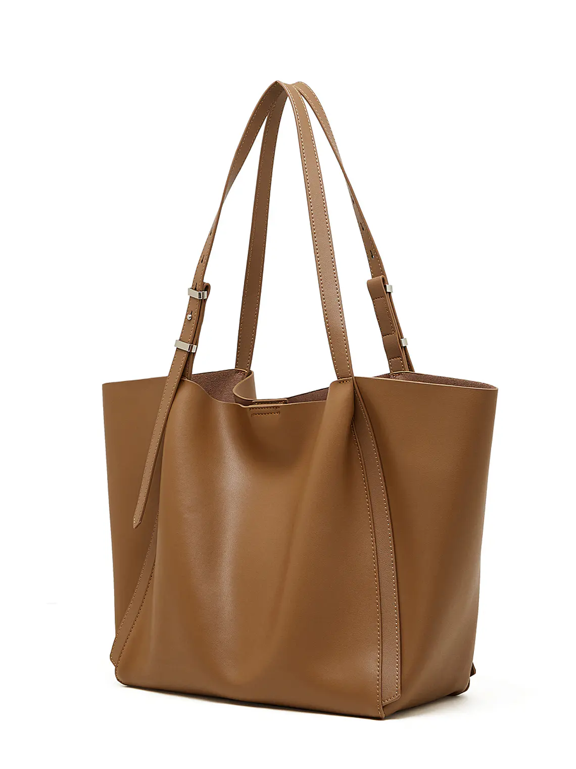 Bolso Tote de Cuero · Formato Amplio 21