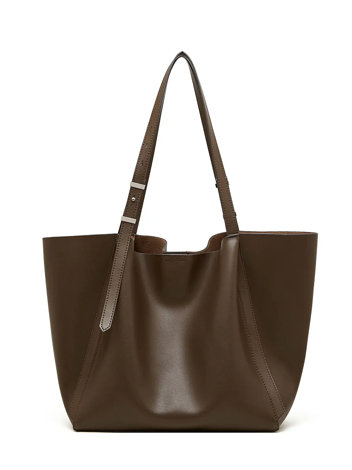 Bolso Tote de Cuero · Formato Amplio 12