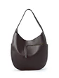 Bolso Hobo de Cuero Vacuno · Silueta Suave · Estilo Minimalista - Miniatura 3