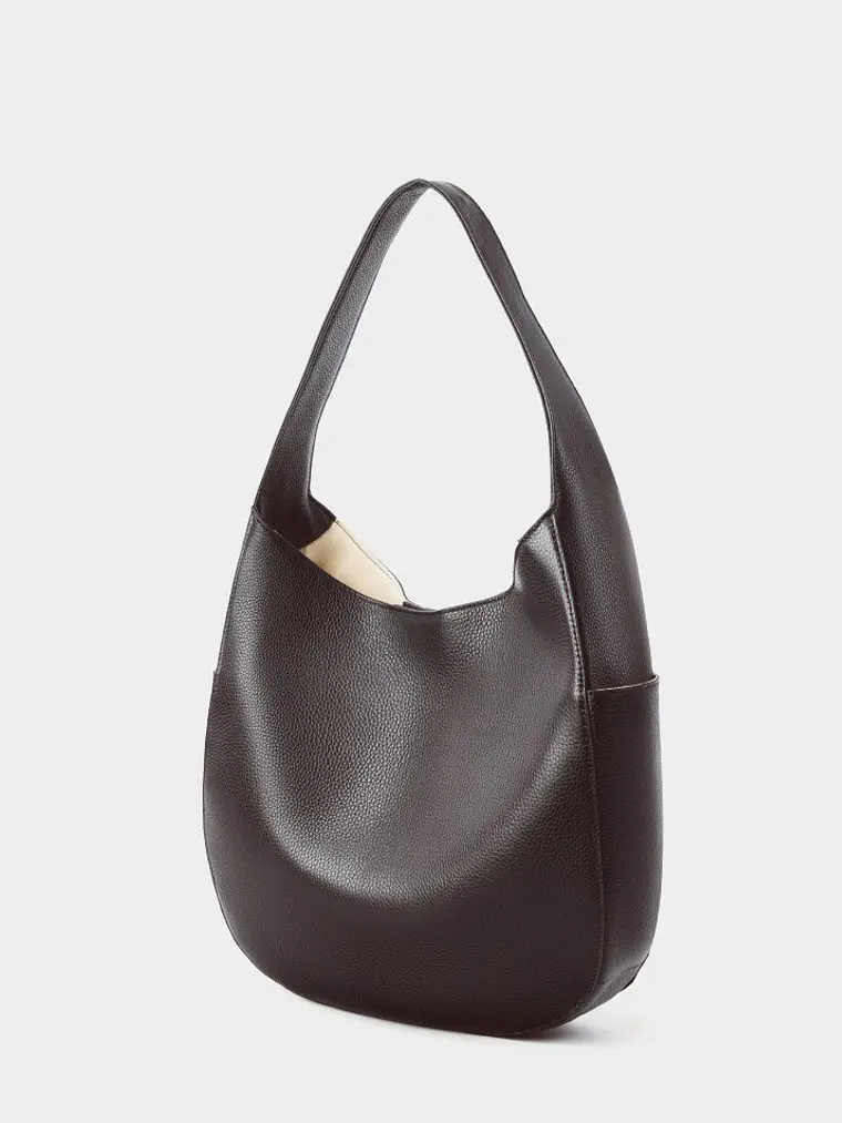 Bolso Hobo de Cuero Vacuno · Silueta Suave · Estilo Minimalista 5