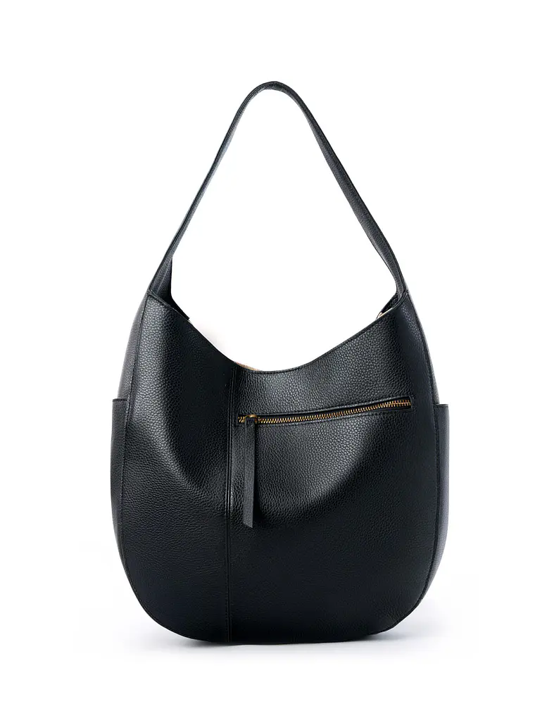 Bolso Hobo de Cuero Vacuno · Silueta Suave · Estilo Minimalista 14