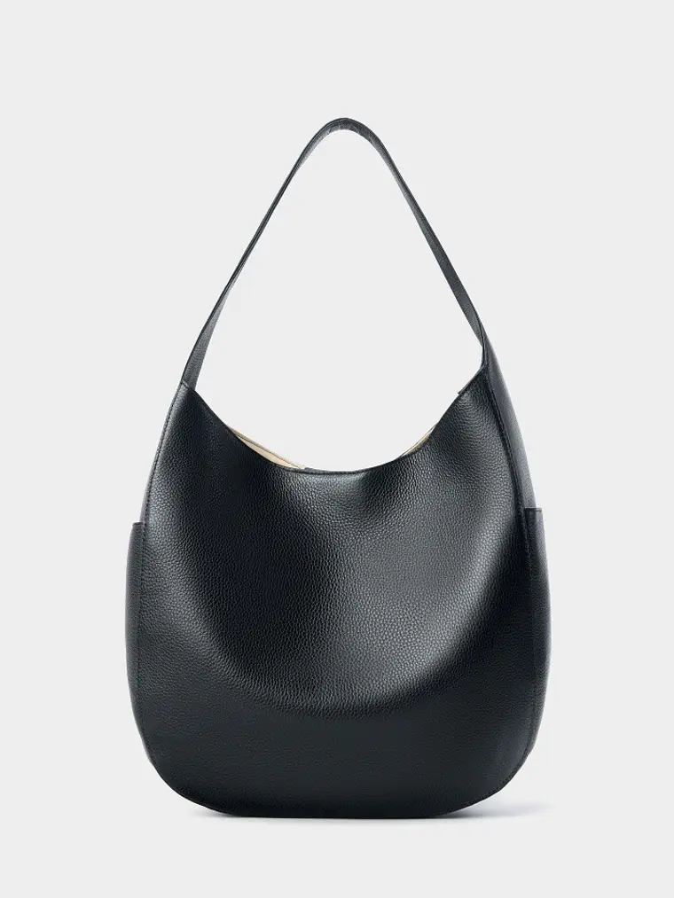 Bolso Hobo de Cuero Vacuno · Silueta Suave · Estilo Minimalista 15