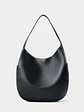 Bolso Hobo de Cuero Vacuno · Silueta Suave · Estilo Minimalista - Miniatura 15