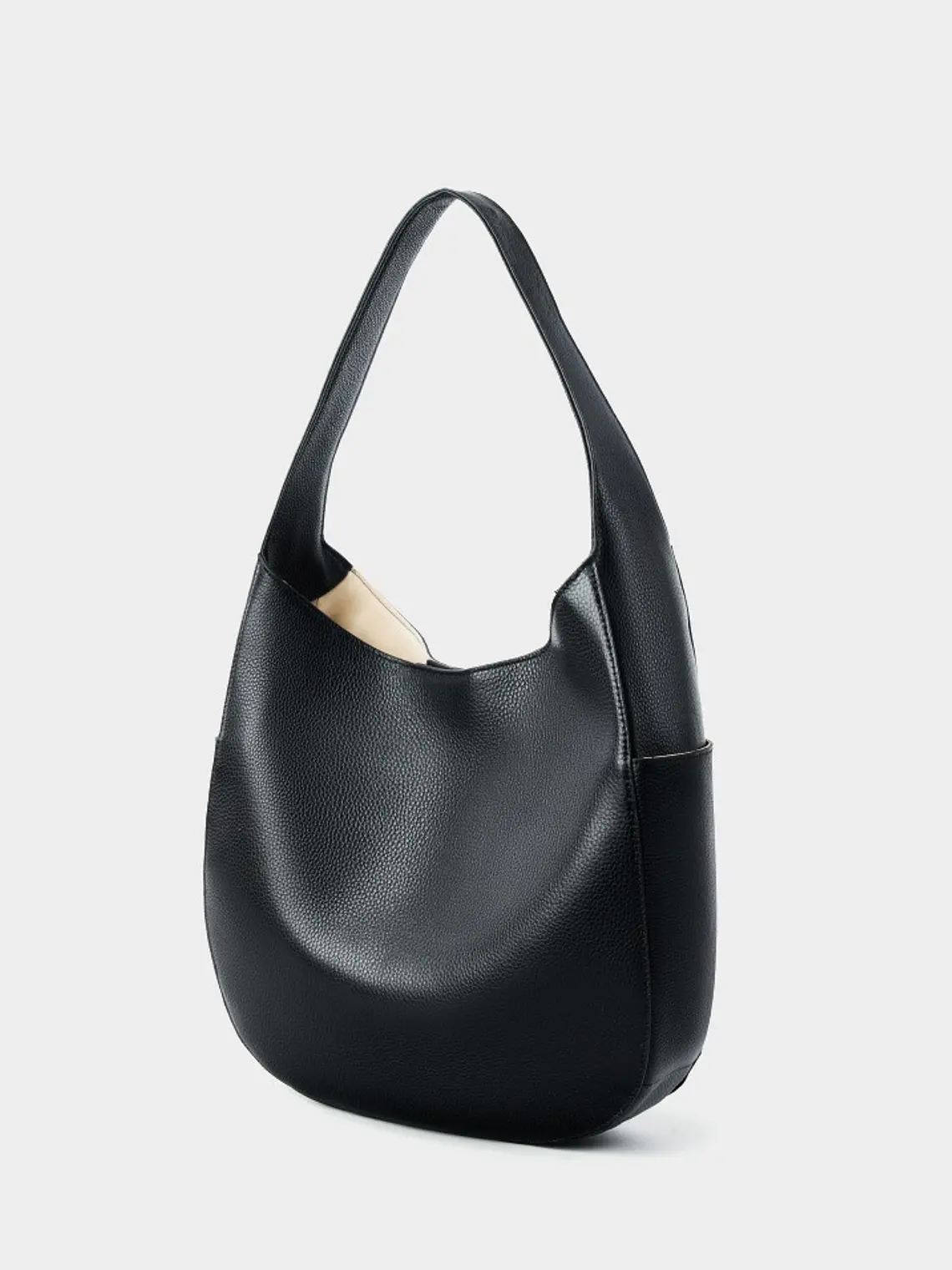 Bolso Hobo de Cuero Vacuno · Silueta Suave · Estilo Minimalista 16