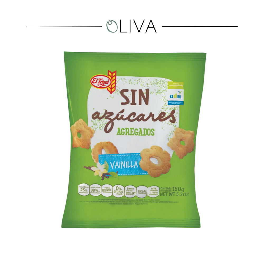 Galletas sin azúcar de vainilla