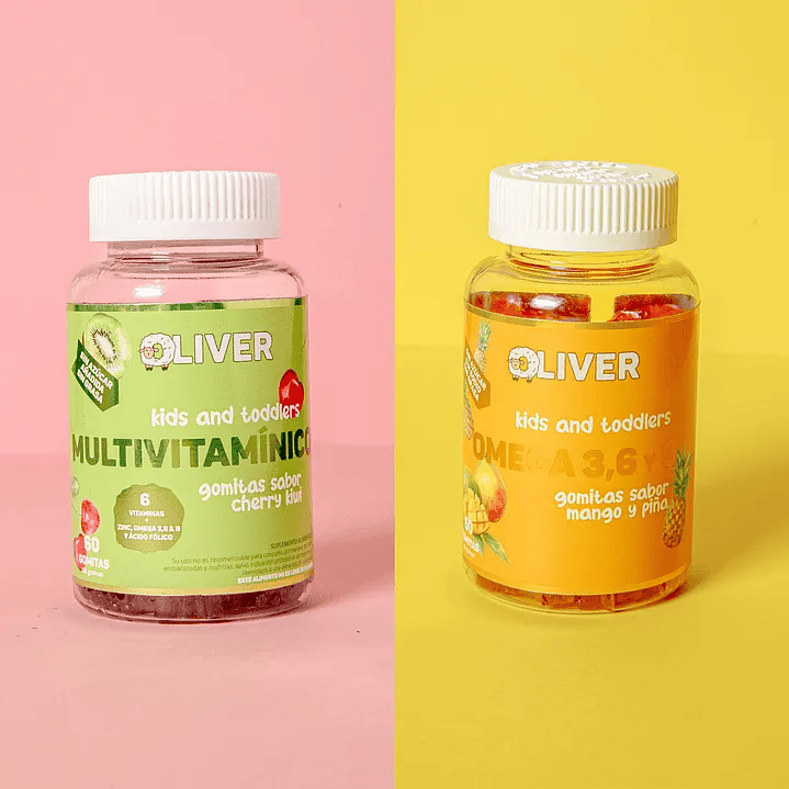 PACK KIDS DESARROLLO - MULTIVITAMÍNICO - OMEGA 3+6+9 1