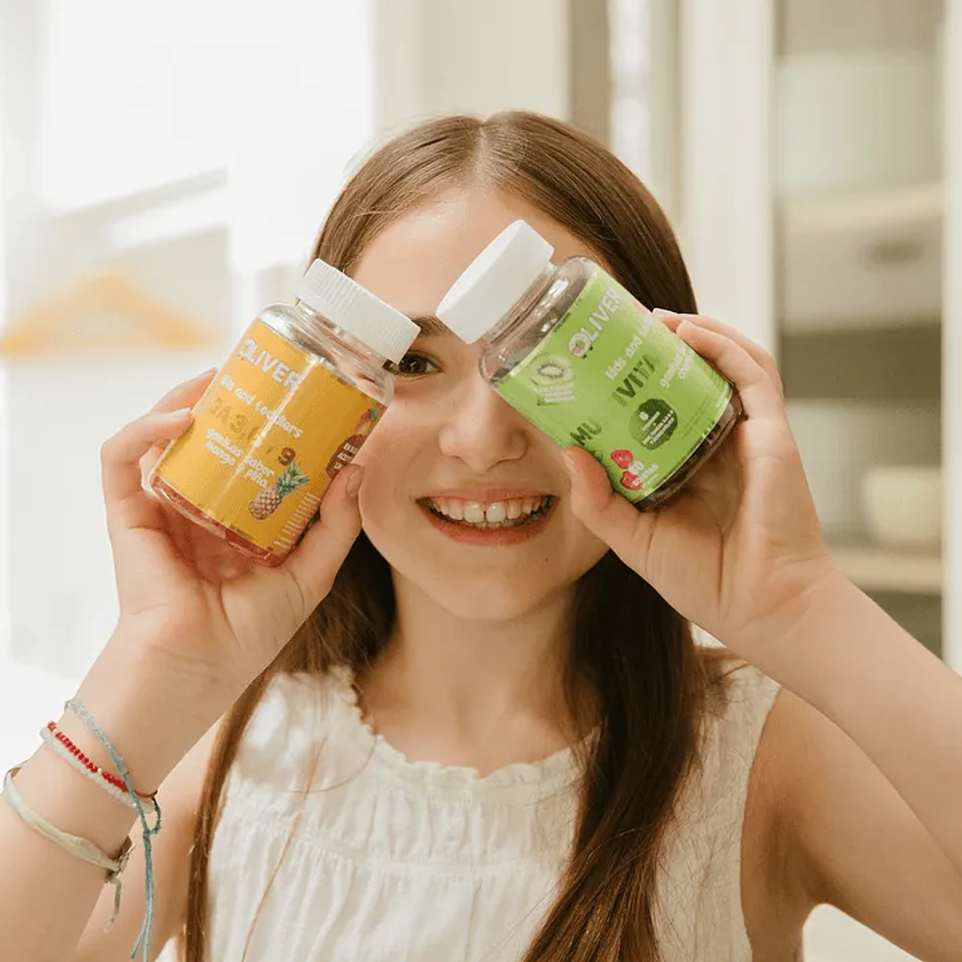 PACK KIDS DESARROLLO - MULTIVITAMÍNICO - OMEGA 3+6+9 2