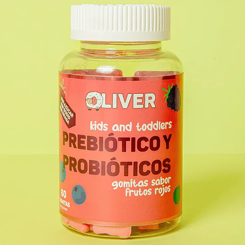 Gomitas de Probióticos y Prebióticos.