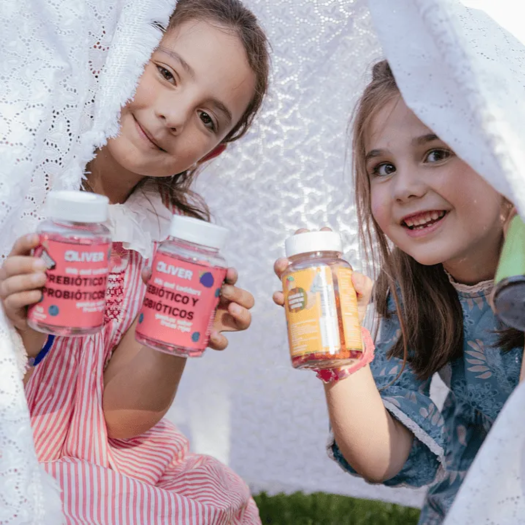 PACK KIDS BIENESTAR - OMEGA 3,6 y 9 - PROBIÓTICOS + PREBIÓTICOS 2