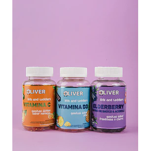 PACK DEFENSAS (Vitamina D, Vitamina C y Elderberry con acerola)
