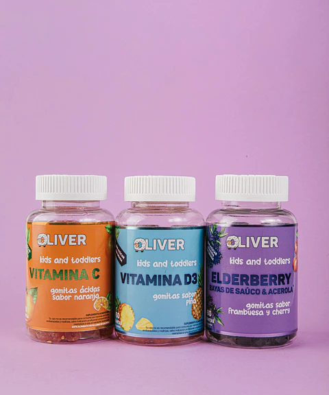 PACK DEFENSAS (Vitamina D, Vitamina C y Elderberry con acerola)