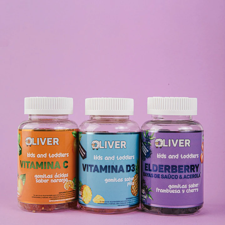PACK DEFENSAS (Vitamina D, Vitamina C y Elderberry con acerola) 1