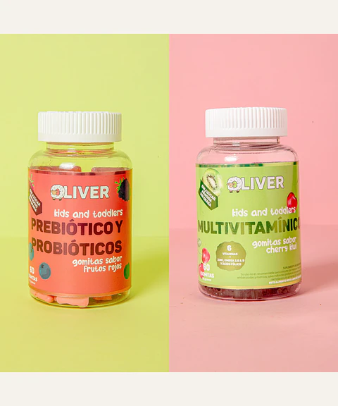 PACK KIDS ESENCIAL (Multivitamínico kids + Pre y probióticos)