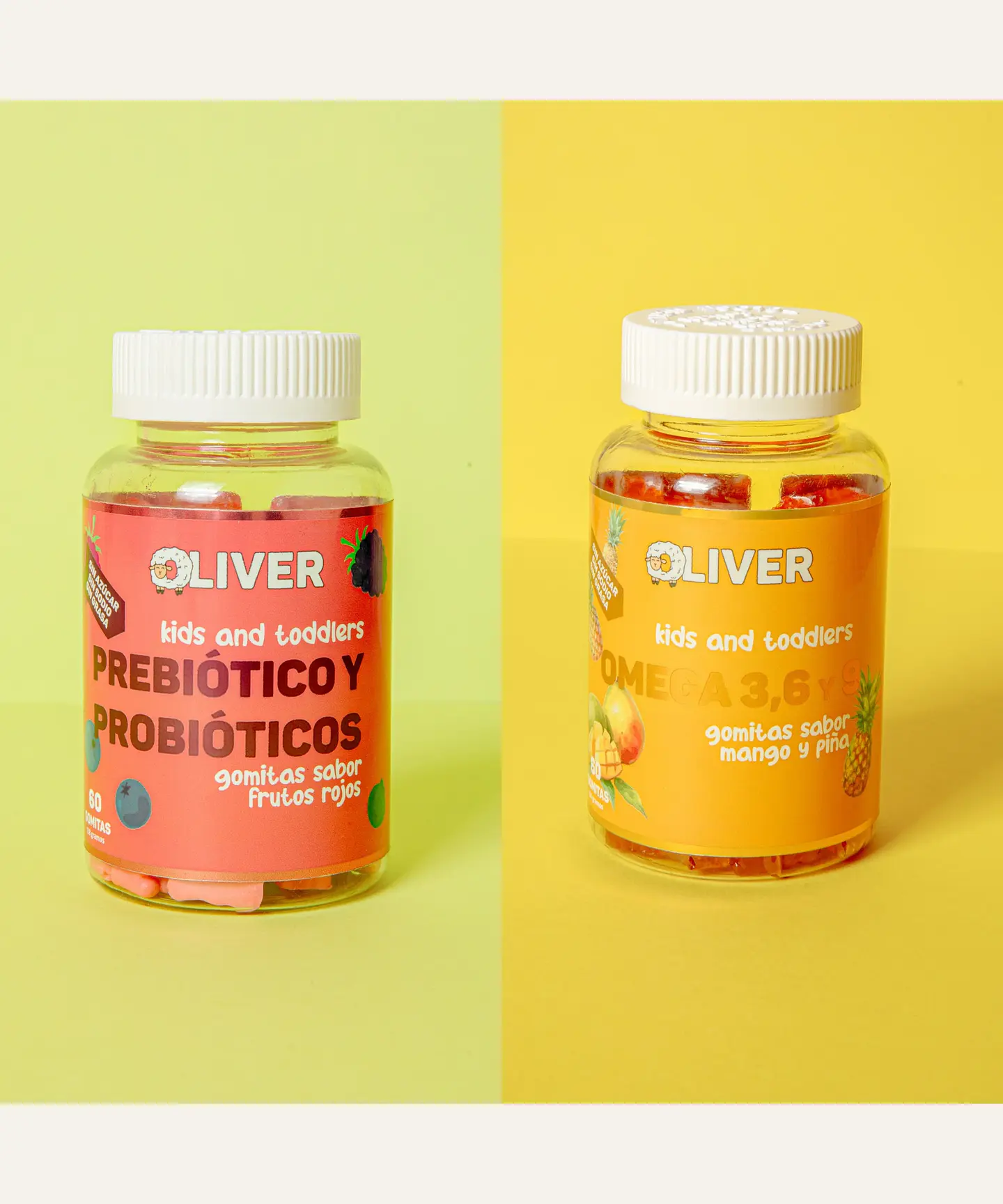 PACK KIDS BIENESTAR (Omega 3,6 y 9 + Probióticos y prebióticos) 1