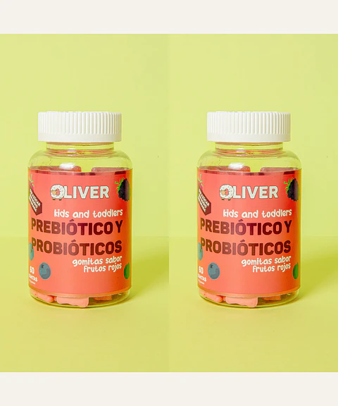 PACK Gomitas de Probióticos y Prebióticos.