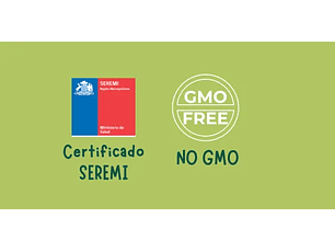 Certificado seremi, no gmo