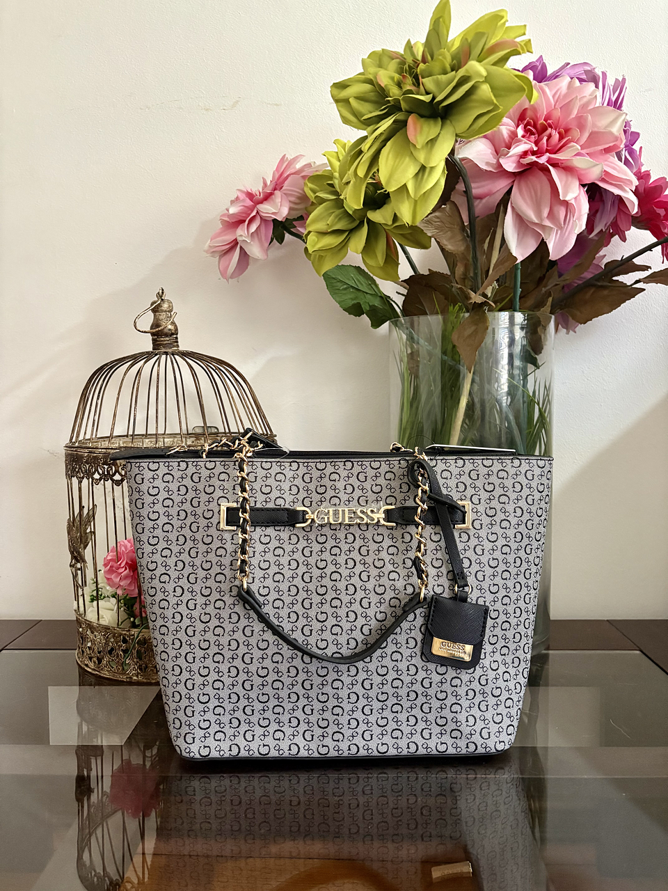 Tote bag Guess multi logo 1