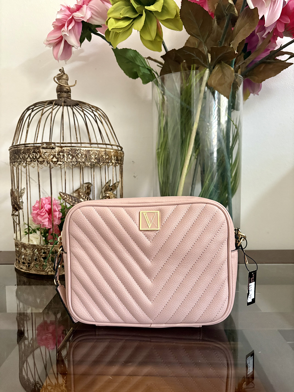 Crossbody Victoria Secret rosado 1