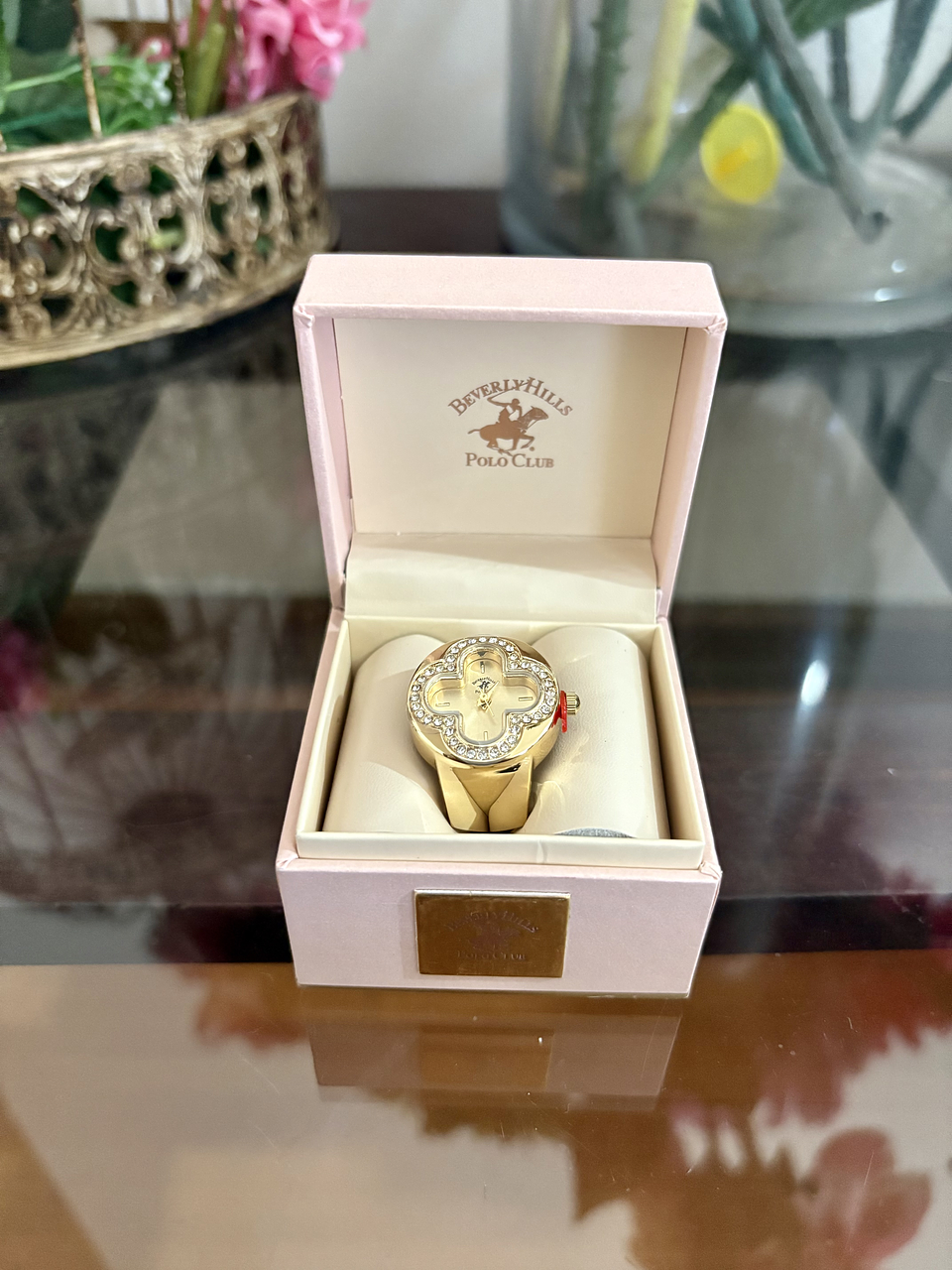 Anillo reloj trébol Polo 1