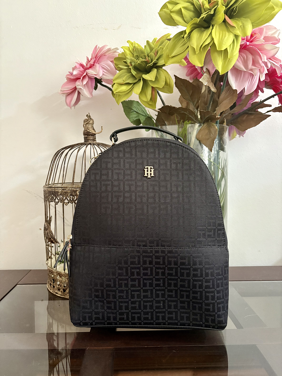 Mochila Tommy hilfiger negra 1