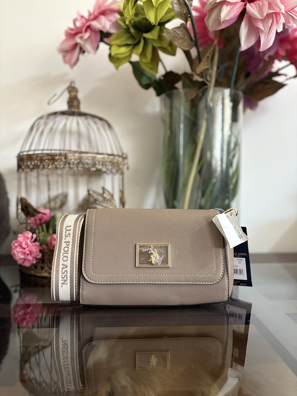 Crossbody Polo café 1