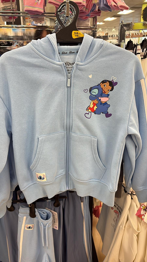 Poleron juvenil Lilo y Stitch