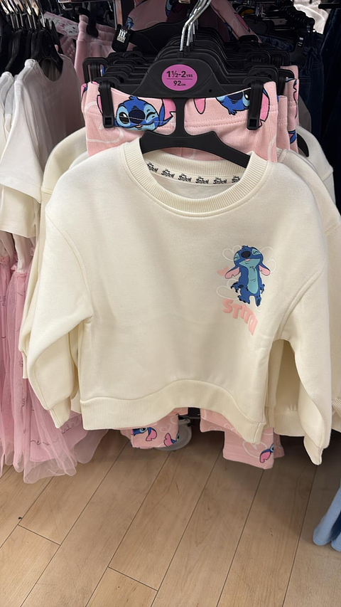 Conjunto niña Stitch