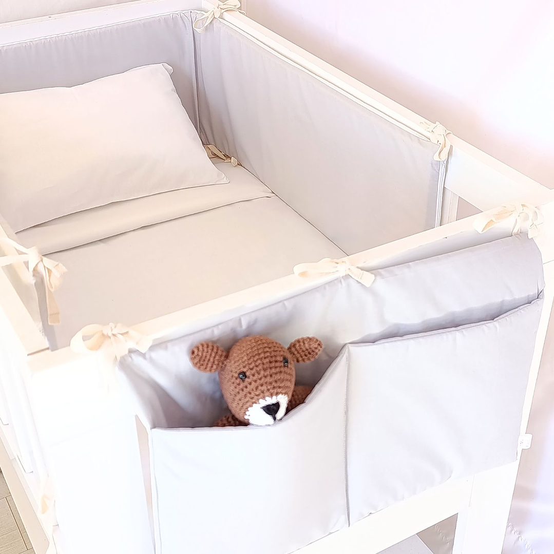 Organizador de Cuna Gris 2