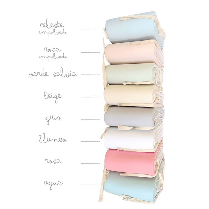 Protector Cuna Bicolor Beige 3