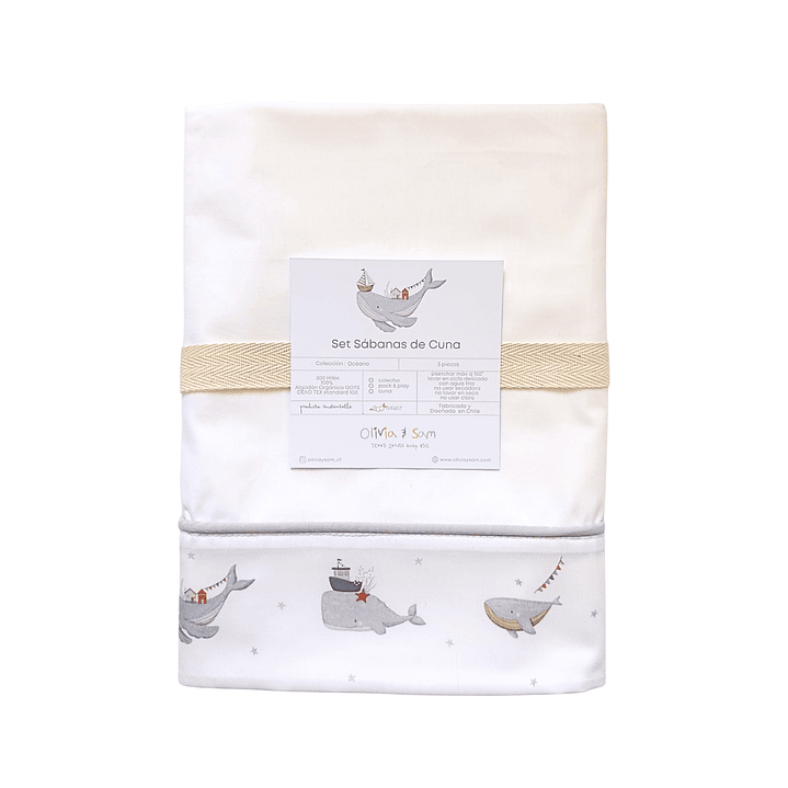 Set sábanas cuna grande 