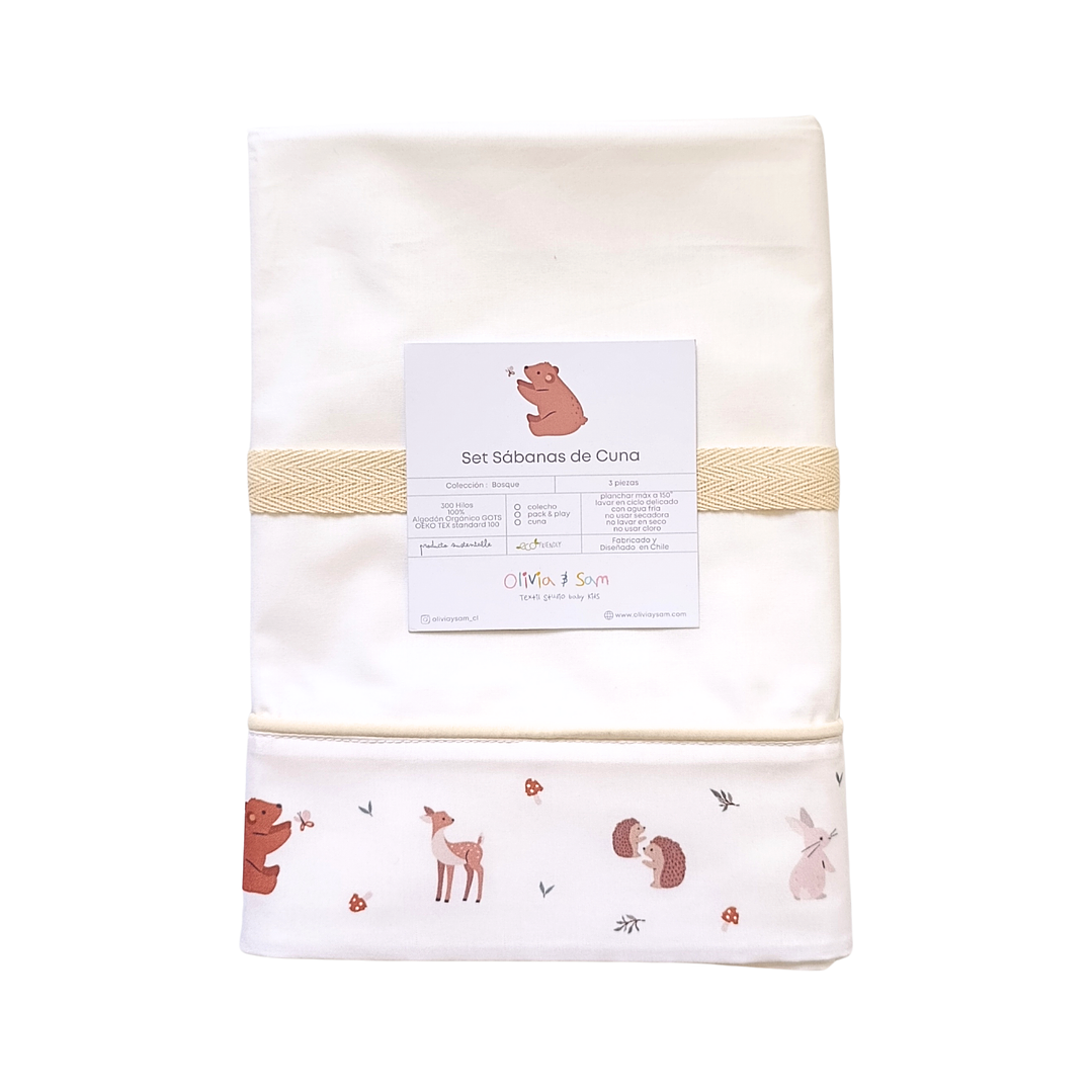 Set sábanas cuna grande 