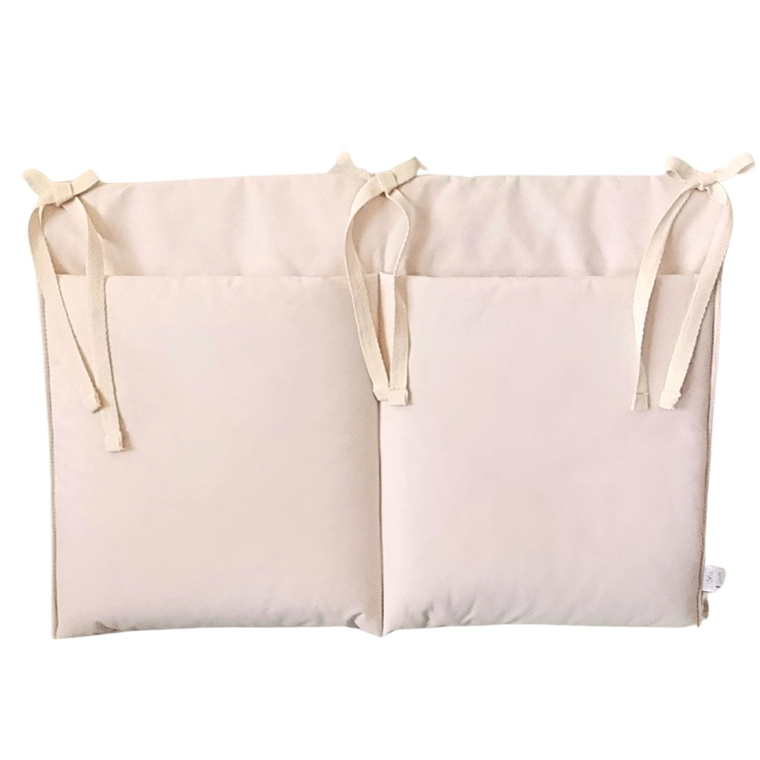 Organizador de Cuna Rosa Empolvado 1