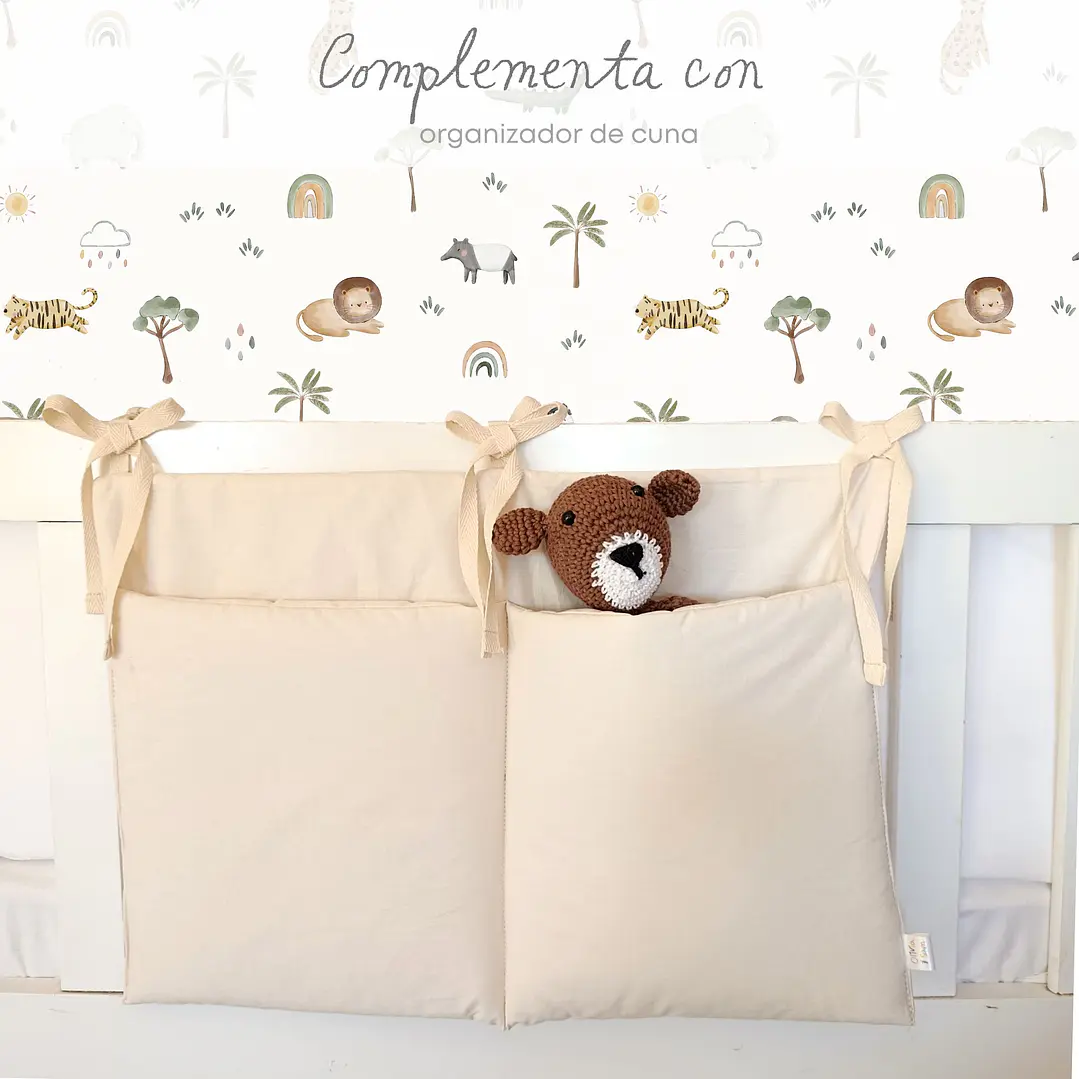 Protector Cuna Bicolor Beige 5