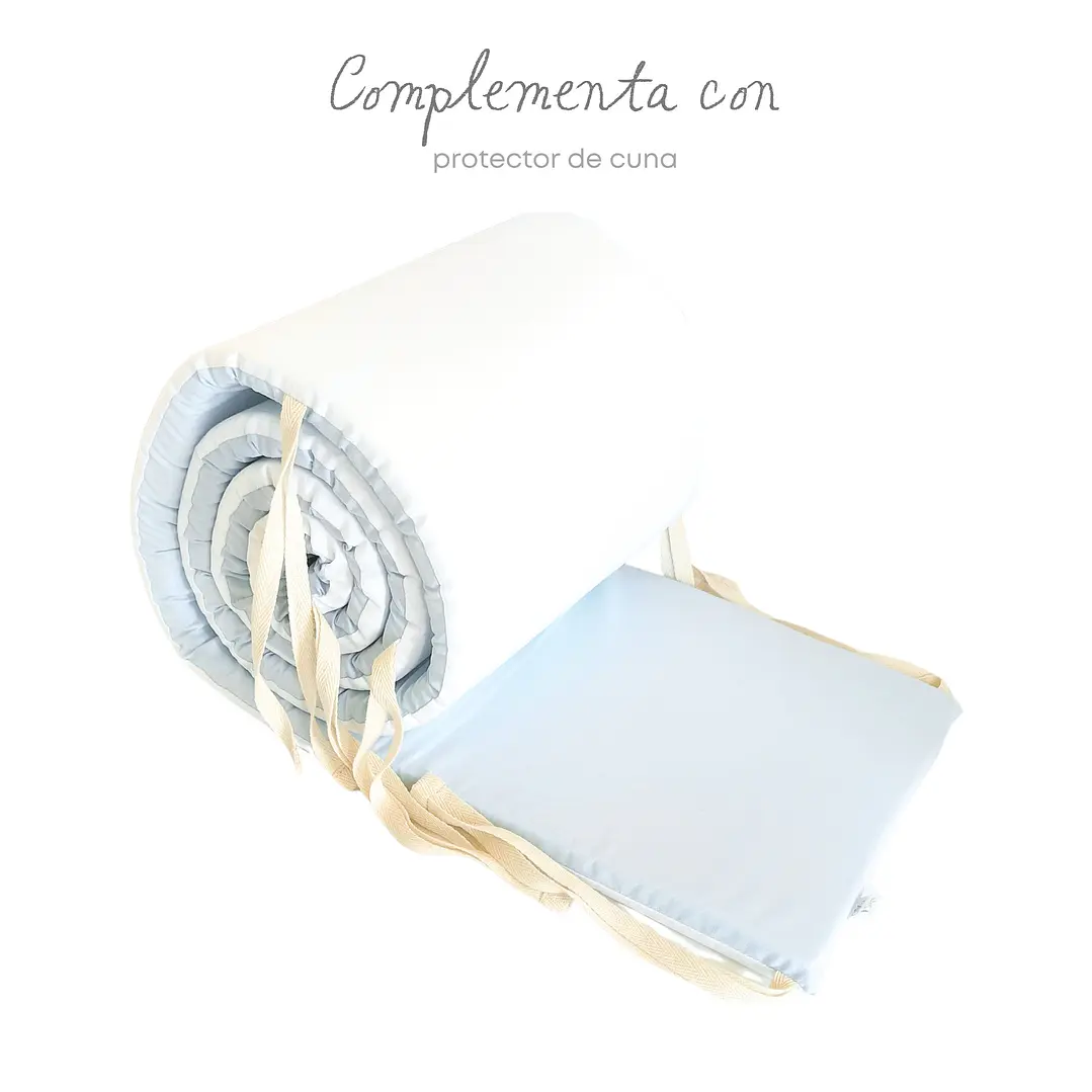 Organizador de Cuna Celeste Empolvado 4