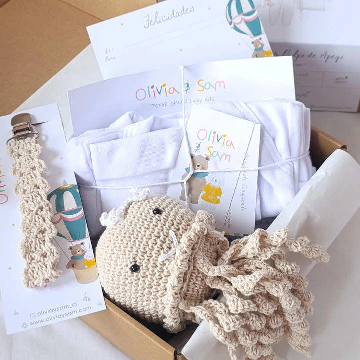 Caja regalo baby shower 