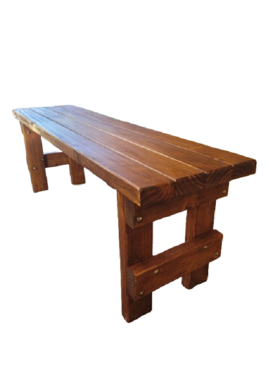 Banca madera para  terraza