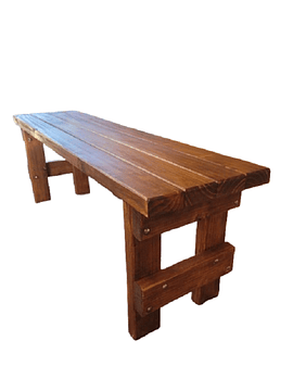 Banca madera para  terraza