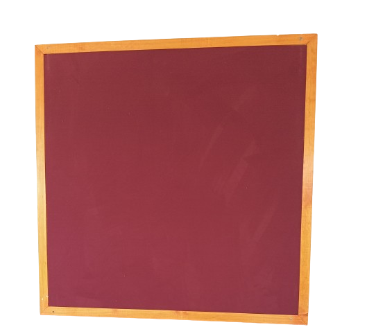 Diario mural Marco madera tela