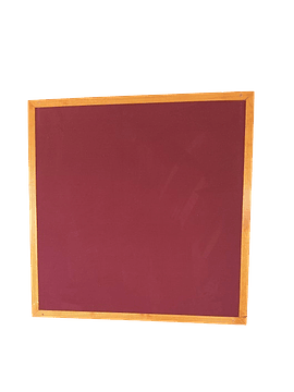 Diario mural Marco madera tela