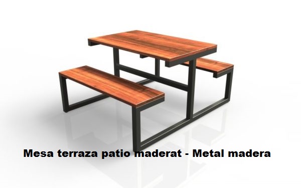 Mesa patio terraza  6 personas
