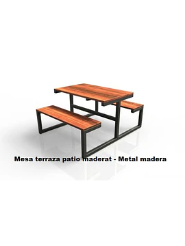 Mesa patio terraza  6 personas