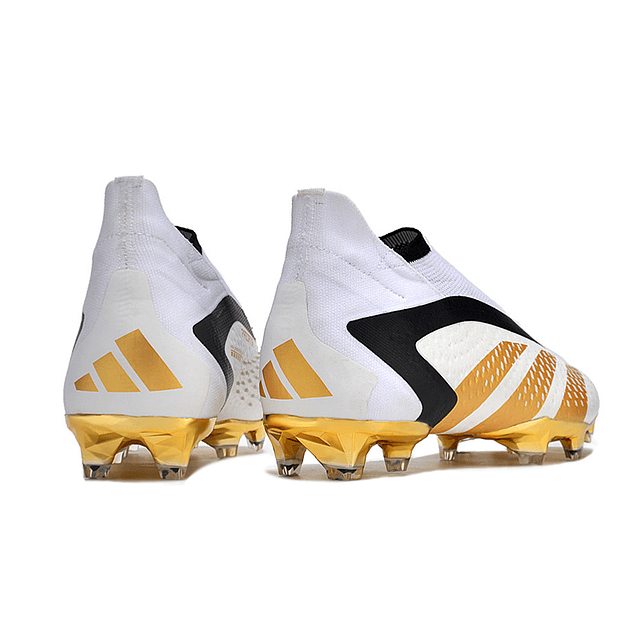 Adidas Predator Accuracy + FG Branca e Dourado