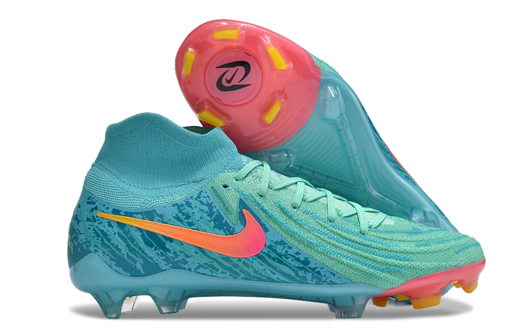 Nike Phantom Luna 2 Elite FG Azul e Rosa 1