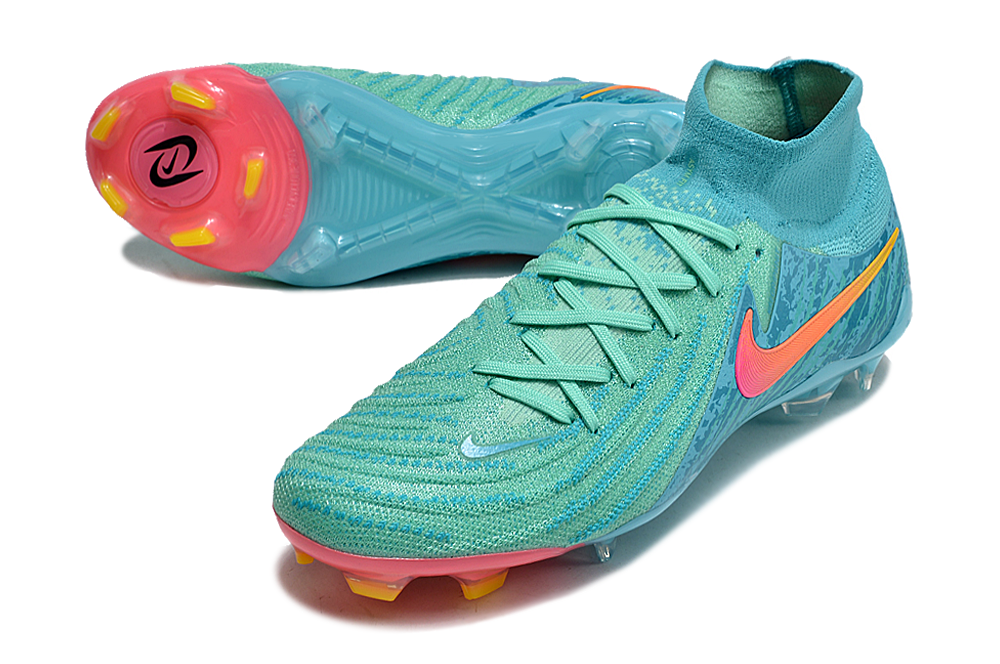 Nike Phantom Luna 2 Elite FG Azul e Rosa 3