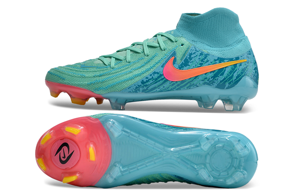 Nike Phantom Luna 2 Elite FG Azul e Rosa 5