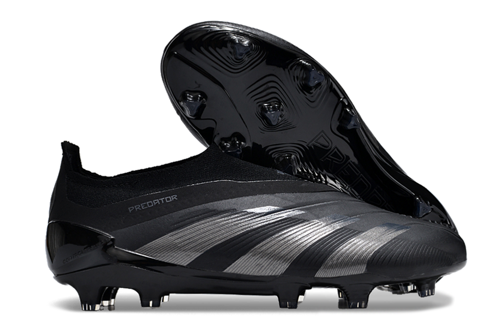 Adidas Predator Elite Laceless Boots FG All Black 1